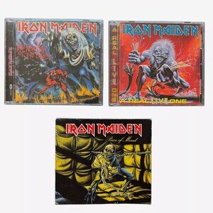 Iron Maiden CDs Lot Of 3
